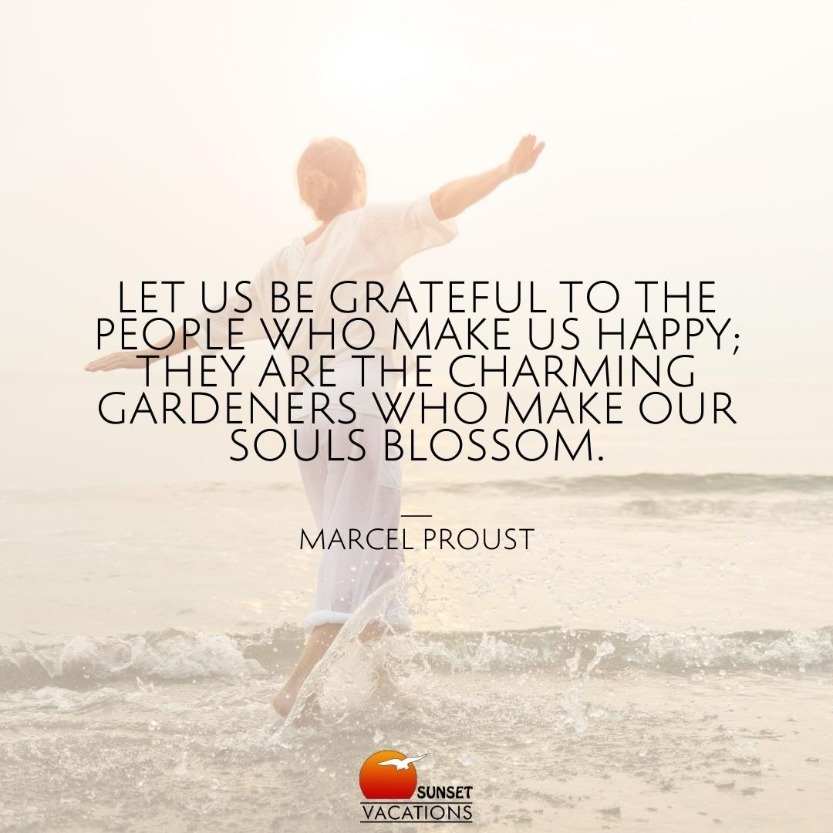 9 Gratitude Quotes for Joy and Happiness | Sunset Vacations