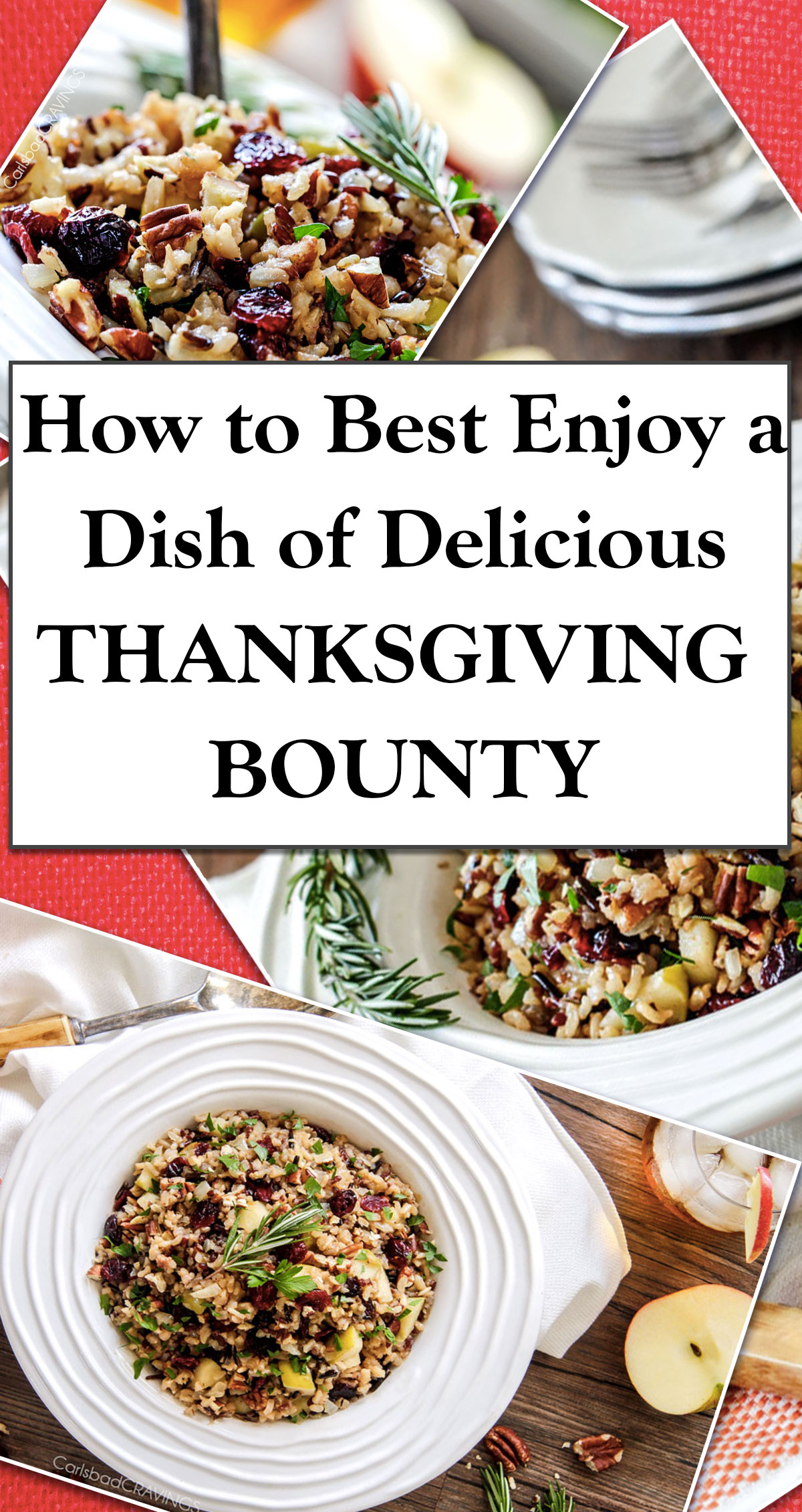 How to Best Enjoy a Dish of Delicious Thanksgiving Bounty Pin
