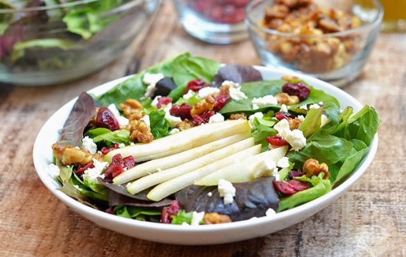 Pear and Walnut Salad | Sunset Vacations