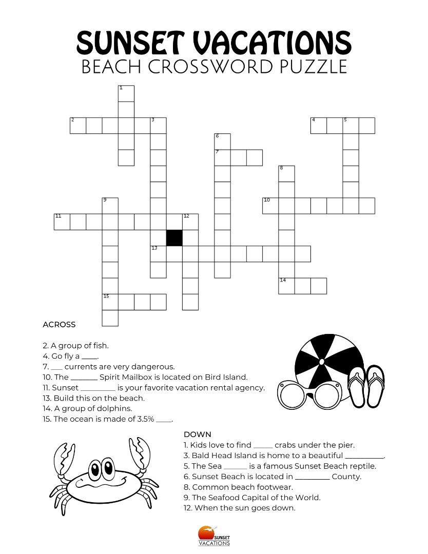 Decoding 'Beach Recess' Crossword Clue: A Comprehensive Guide