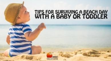 Beach Day With Baby | Sunset Vacations